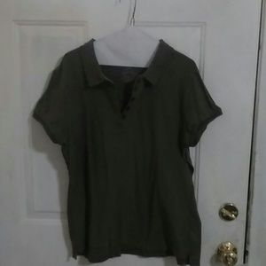 🌷4/$25 🌷Faded glory collared blouse